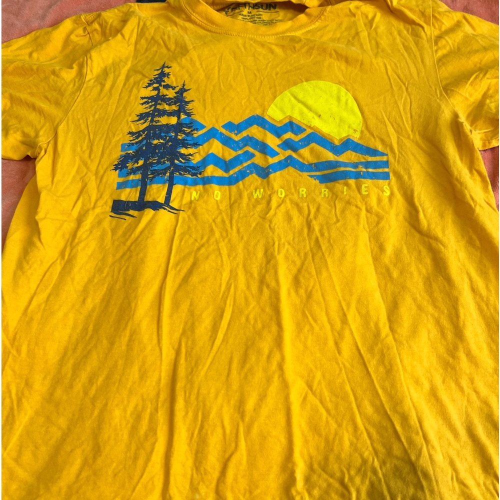 Yellow Graphic T-Shirt